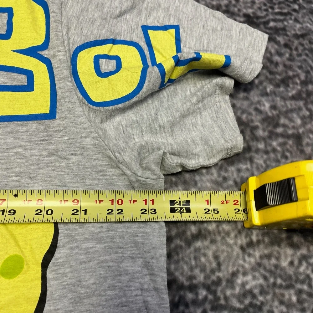 Spongebob Nickelodeon T‎ Shirt Mens Large Gray Patrick Star Squidward Graphic